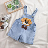 IENENS Summer 1PC Kids Baby Boys Jumper Cotton Clothes Clothing Short Trousers Toddler Infant Boy Pants Denim Shorts Jeans Overalls Dungarees Jumpers 1 2 3 Years