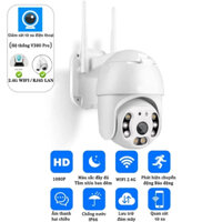 IHOPE Camera ngoài trời An Ninh CCTV V380 Pro 360 Độ 1080P FHD WiFi IP-IP66 IR Chống Nước trong nhà