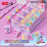 Iigen Yizheng Hoạt Hình Sáng Tạo Sinh Viên Văn Phòng Phẩm My Little Pony Art Rainbow Sandwich Tẩy Học Sinh Tiểu Học Chuyên Dụng Trẻ Em Có Thể Cắt Sandwich Thạch Tẩy Sạch Mẫu Giáo