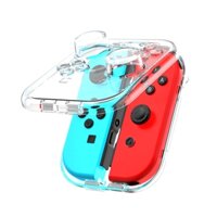 Iine Hộp Nhựa PC Trong Suốt Mini Bảo Vệ Tay Cầm Chơi Game Nintendo switch Joy-Con