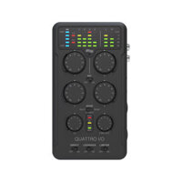 IK Multimedia iRig Pro Quattro I/O Portable 4x2 Audio and MIDI Interface/Mixer