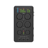 IK Multimedia iRig Pro Quattro I/O Portable 4x2 Audio and MIDI Interface/Mixer