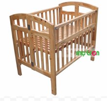 Cũi gỗ Thông đa năng cho bé 70x110cm