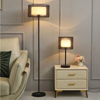 IKEE Bắc Âu Phòng Khách Trang Trí Decor Thiết Kế Nghệ Thuật Cao Đèn Cây Đứng Hiện Đại Phòng Ngủ Led Phòng Làm Đèn Sàn