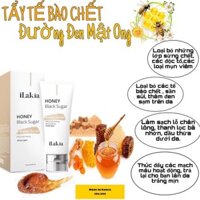 Ilakia Honey Black Sugar Perfect Scrub.Tẩy Tế Bào Chết Đường Đen Mật Ong Mẫu Mới 100ML