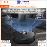 ILIFE X900 robot hút bụi | Lực hút 3000Pa - Hút lau tự động, thông minh | Hàng Chính Hãng
