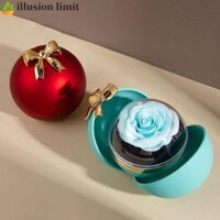 Illusion LIMIT Nơ Hộp đựng trang sức Hoa hồng vĩnh cửu Đám cưới thời trang