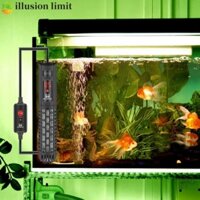 Illusion LIMIT Thanh làm nóng nước có thể điều chỉnh Màn hình LCD Máy sưởi bể cá cho thằn lằn / rùa