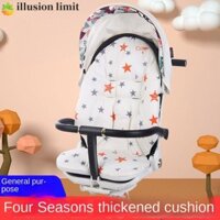 Illusion LIMIT Xe Đẩy Bé Đệm Trẻ Em Mềm Ghế Ô Tô Hoạt Hình Xe Đẩy Nệm