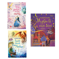 Illustrated Classics - Chuyện Kể Về Các Chàng Hoàng Tử Và Các Nàng Công Chúa  Truyền Thuyết Vua Arthur  Nghìn Lẻ Một Đêm