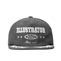 🗿illustrator SnapBack màu xám phối trắng.