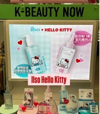 Ilso x hello kitty Tinh Chất Ủ Mụn, Mặt Nạ, Dầu Tẩy Trang, Thanh Đẩy Massage ilso