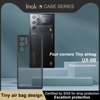 Imak Nubia Red Magic 9 Pro 5G 9 Pro + 5G 9S Pro 5G 9S Pro + 5G TPU Mềm Silicon Edge Trong Suốt Matte Đen Cứng PC Ốp lưng