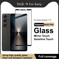 Imak Sony Xperia 1 VI Full Coverage Màn Hình Chất Lượng Cao Full Keo Kính Cường Lực 9D Phim Bảo Vệ Màn Hình