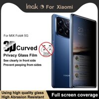 Imak Xiaomi Mi Mix Fold 4 5G Phim bảo vệ màn hình ✷ ❈ Kính cường lực chống nhìn trộm bề mặt Phim bảo mật toàn màn hình