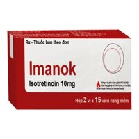 Imanok isotretinoin 10mg cpc1 hà nội (Hộp/30v)