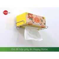 iMat Kệ dán tường nhà bếp, nhà tắm chịu lực siêu dính đa năng, móc treo dán tường cao cấp Happy Home Đài Loan - Giá để giấy rút