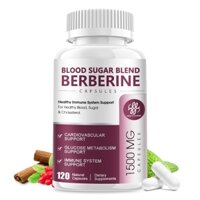 iMATCHME Berberine HCl 1500mg Hỗ Trợ Kiểm Soát Cân Nặng, Cải Thiện Tim Mạch, Ổn Định Đường Huyết