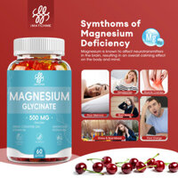 IMATCHME Magiê Glycinate Gummies giúp giảm căng thẳng, giảm lo âu, hỗ trợ giấc ngủ và giảm tần suất đau đầu.