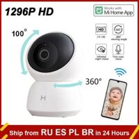 IMILAB IMILAB CAMPE SMART 360 Mi Home Baby Monitor 2K 1296p HD WiFi Video Giám sát webcam Night Vision Security Ip Cam Color 1296p Camera EU 64G