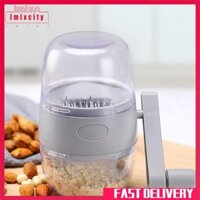 Imixcity manual nut grinder máy nghiền trái cây sấy khô đa chức năng peanut masher nut chopper thiết bị nghiền đậu phộng