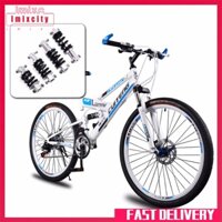 Imixcity xe đạp leo núi chuyên nghiệp hệ thống treo sau bằng kim loại bộ giảm xóc lò xo