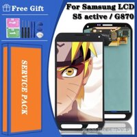 [Immediate cash] LCD touch screen 100% replacement for Samsung Galaxy S5 Active g870 g870f g870 g870a FIQ CNIG