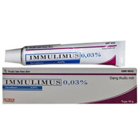 Immulimus 0,03% điều trị ngắn hạn hoặc điều trị cách quãng eczema