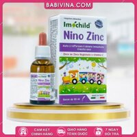 Imochild Nino Zinc Lọ 30ml | Bổ Sung Kẽm Và Vitamin C Cho Trẻ | Hỗ Trợ Tiêu Hóa, Tăng Sức Đề Kháng | Mua Hàng Chính Hãng Giá Rẻ Nhất Tại Babivina