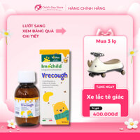 Imochild Vrecough (date 6-2025) Siro Ho Cho Bé Trên 1 Tuổi 100ml - Hỗ trợ các chứng ho của bé - Childs day Store