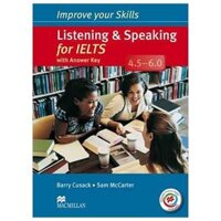 Improve Your IELTS Skills 4.5 - 6 Listening &amp; Speaking Skills With Key &amp; MPO Pack - Paperback