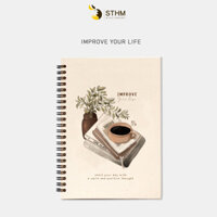 IMPROVE YOUR LIFE - Sổ tay bìa cứng - A5 - 021 - STHM stationery