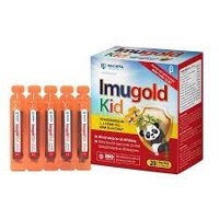 Imugold kid Tăng đề kháng cho bé, bổ sung betaglucan, thymomodulin và kẽm - Hộp 20 ống