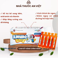 IMUNO SIRUP - Hỗ trợ tăng đề kháng, bồi bổ cơ thể, giúp bé ăn ngon - Hộp 20 ống