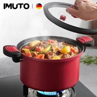 IMUTO Nồi Áp Suất Chống Dính , Dùng Được Bếp Điện Bếp Ga , Việc hầm, nấu canh, nấu cơm trở nên tiện lợi hơn