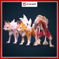 [IN 3D RESIN] Phôi mô hình các Pokemon 5 (Chưa sơn)