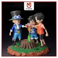 [IN 3D RESIN] Phôi Mô hình chưa sơn ACE Sabo Luffy