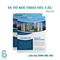 [IN ẤN] COMBO IN 500 & 1000 TỜ RƠI QUẢNG CÁO THEO YÊU CẦU | KÍCH THƯỚC A5 SANG TRỌNG | CHUYÊN SỈ GIÁ  - BAOBIONLINE