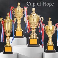 IN ẤN THEO YÊU CẦU Cúp Vàng Mới Kỷ Niệm Chương Vàng Lưu Niệm Cúp Bóng Đá Thể Thao Cup Lưu Niệm Pha Lê Cờ Giá Rẻ Xịn