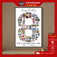 IN ẢNH SINH NHẬT CHO BÉ 8 TUỔI (45 ẢNH) - IN ẢNH THEO YÊU CẦU - KHUNG ẢNH 12 THÁNG CHO BÉ - KHUNG ẢNH THÔI NÔI