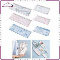 In Đá Cẩm Thạch Khay Phục Vụ Khay Bảo Quản Hình Chữ Nhật Hiện Đại Khay Trang Sức Cho Đám Cưới Mặt Bàn Phòng Khách Phòng Tắm Nhà Bếp