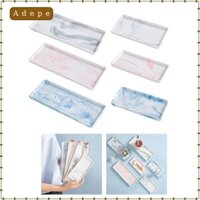 In Đá Cẩm Thạch Khay Phục Vụ Khay Bảo Quản Hình Chữ Nhật Hiện Đại Khay Trang Sức Cho Đám Cưới Mặt Bàn Phòng Khách Phòng Tắm Nhà Bếp