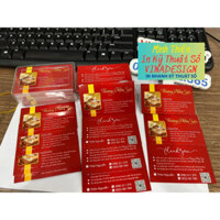 In danh thiếp, namecard, Giấy C300gsm số lượng ít, nhiều giá rẻ - Thiện In Kỹ Thuật Số VINADESIGN