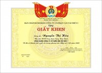 IN GIẤY KHEN THEO YÊU CẦU