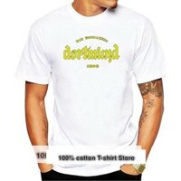 In Hình Áo nam Tay Ngắn Cổ Tròn Áo Thun Mùa Hè Stree Twear Dortmund Áo Thun Vintage Đen