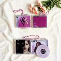 In Hình Custom Hình Hộp Dĩa CD móc khóa NFC chạm phát nhạc Spotify theo yêu cầu (Tap to Play, personalized photo and Music song keychain)