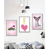 In hình ép gỗ Laminate TRANH SƯU TẦM - Mẫu 13 (3 HCN 3x20x30, 3x30x40, 3x40x60). In ảnh theo yêu cầu