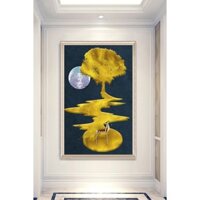 In hình ép gỗ Laminate TRANH HÀNH LANG HIỆN ĐẠI - Mẫu 27 (50x75, 60x90, 70x110). In ảnh theo yêu cầu