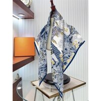 In Hình LISA In Hình Khăn Vuông Khăn Lụa Cảm Thấy Khăn In Musilim Lady Hijab 90x90 cm