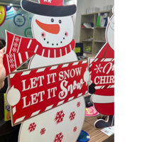 In mô hình ông già Noel, người tuyết trang trí Giáng Sinh - Ngân In Kỹ Thuật Số